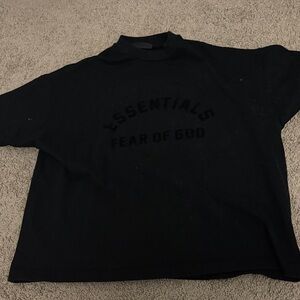 Fear of God Essentials Black Tee